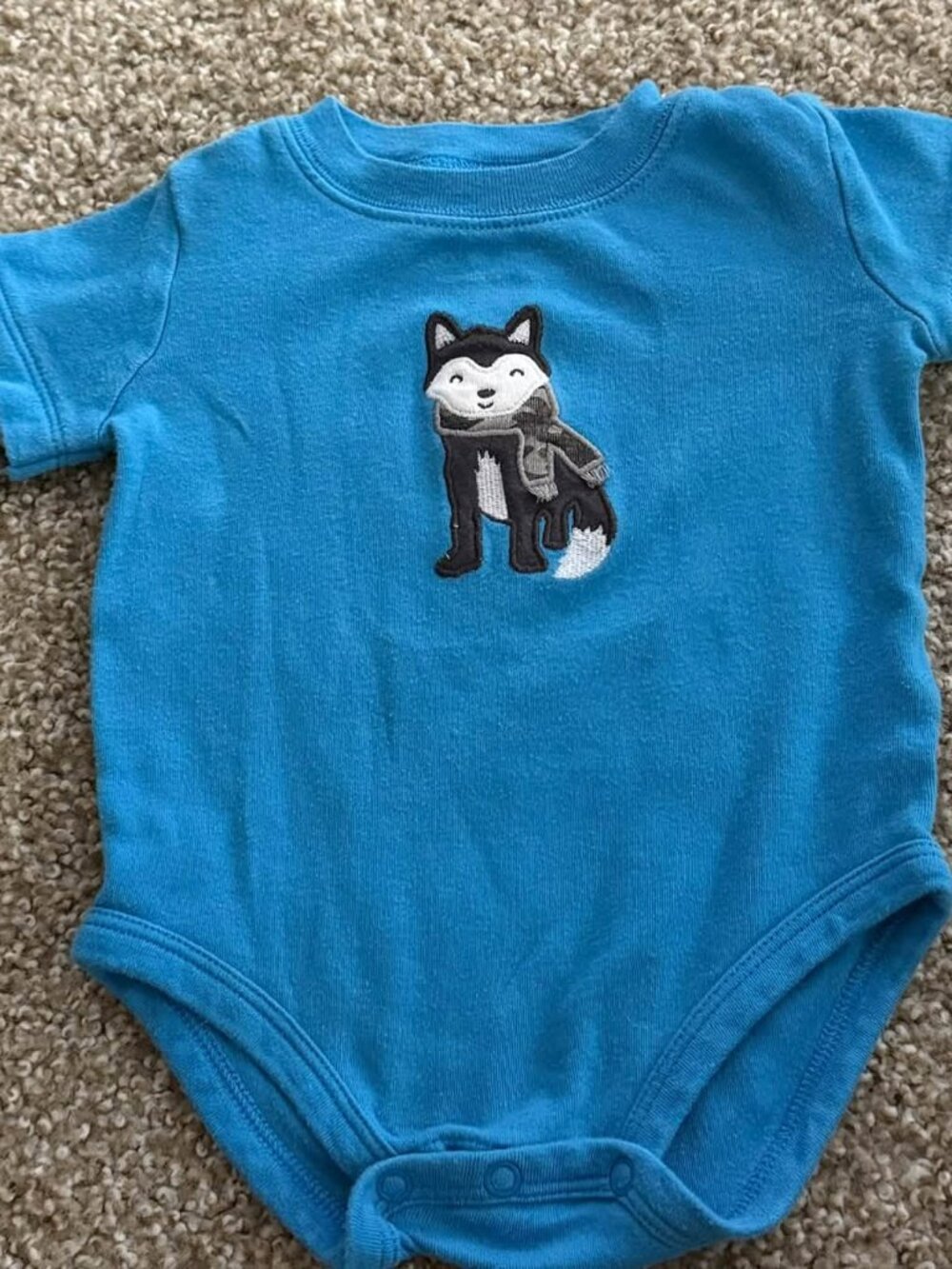 blue longsleeve fox